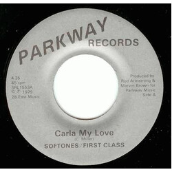 The Softones / First Class (5) Carla My Love USED VINYL 7INCH SINGLE