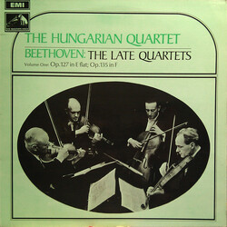 The Hungarian Quartet / Ludwig Van Beethoven The Late Quartets Volume One: Op. 127 In E Flat; Op. 135 In F Vinyl LP USED