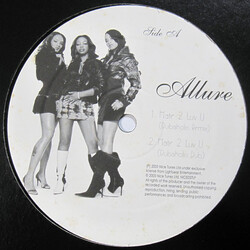 Allure (3) Hate 2 Luv U USED VINYL 12INCH