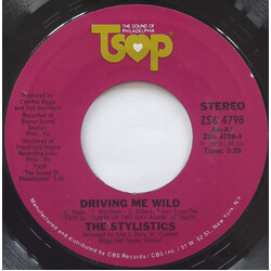 The Stylistics Driving Me Wild / And I'll See You No More USED VINYL 7INCH 45 RPM