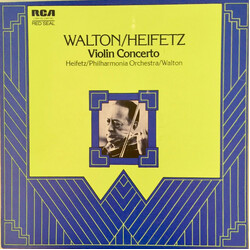 Sir William Walton / Jascha Heifetz Violin Concerto Vinyl LP USED