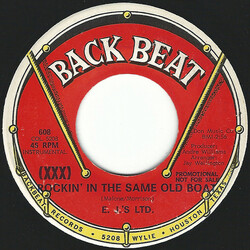 E. J.'s Ltd. Rockin' In The Same Old Boat / Black Bull USED VINYL 7INCH 45 RPM PROMO