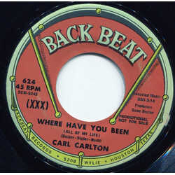 Carl Carlton The Generation Gap / Where Have You Been (All Of My Life) USED VINYL 7INCH 45 RPM SINGLE PROMO