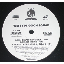 Wessyde Goon Squad Higher (Remix) Vinyl 12" USED