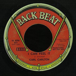 Carl Carlton I Can Feel It / You've Got So Much USED VINYL 7INCH 45 RPM PROMO