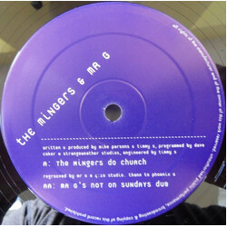 The Mingers / Mr. G The Mingers Do Church VINYL 12" USED