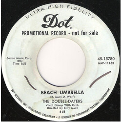 The Double-Daters Beach Umbrella / Summer In The Mountains USED VINYL 7INCH 45 RPM SINGLE PROMO