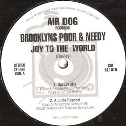 Brooklyn's Poor And Needy Joy To The World VINYL 12" USED
