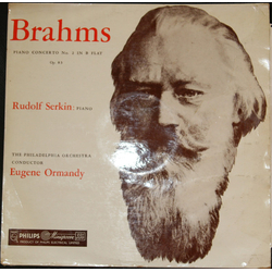 Johannes Brahms / Rudolf Serkin / The Philadelphia Orchestra / Eugene Ormandy Piano Concerto No. 2 In B Flat, Op. 83 Vinyl LP USED