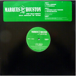 Marques Houston / Jermaine Dupri Pop That Booty USED VINYL 12INCH 33 S RPM PROMO