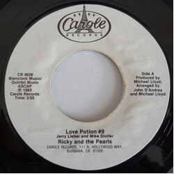Ricky And The Pearls Love Potion #9 / No Chance USED VINYL 7INCH 45 RPM