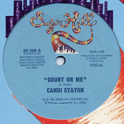 Candi Staton Count On Me USED VINYL 12INCH 33 S RPM