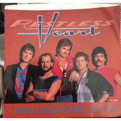 Restless Heart I Want Everyone To Cry USED VINYL 7INCH 45 RPM PROMO
