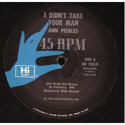 Ann Peebles I Didn't Take Your Man VINYL 12" USED