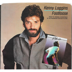 Kenny Loggins Footloose USED VINYL 7INCH 45 RPM SINGLE STYRENE STEREO