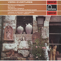 Giuseppe Verdi / The London Symphony Orchestra / Antal Dorati Overtures - The Force Of Destiny / Nabucco / The Sicilian Vespers / La Traviata: Prelude
