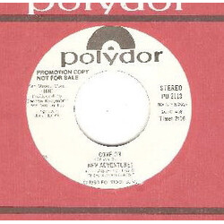 New Adventures Come On USED VINYL 7INCH SINGLE 45 RPM PROMO