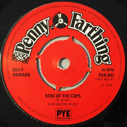 Billy Howard King Of The Cops USED VINYL 7INCH 45 RPM
