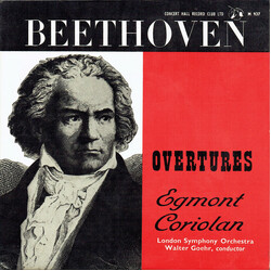 Ludwig van Beethoven / London Symphony Orchestra / Walter Goehr Overtures Vinyl LP USED