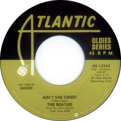 The Beatles / Tony Sheridan Ain't She Sweet USED VINYL 7INCH 45 RPM
