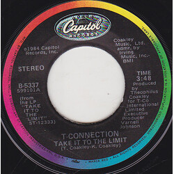 T-Connection Take It To The Limit USED VINYL 7INCH 45 RPM SINGLE