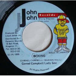 Cornell Campbell / Lady Saw Boxing USED VINYL 7INCH