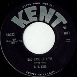 B.B. King Bad Case Of Love / You're Breaking My Heart USED VINYL 7INCH 45 RPM