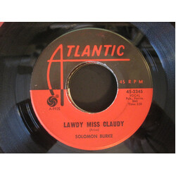Solomon Burke Lawdy Miss Clawdy / Suddenly USED VINYL 7INCH 45 RPM