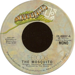 The Doors The Mosquito USED VINYL 7INCH SINGLE 45 RPM