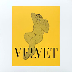 Velvet Negroni Neon Brown Vinyl LP USED