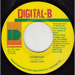 Yasus Afari Crown Him USED VINYL 7INCH 45 RPM