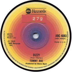 Tommy Roe Dizzy / The Folk Singer USED VINYL 7INCH 45 RPM REISSUE