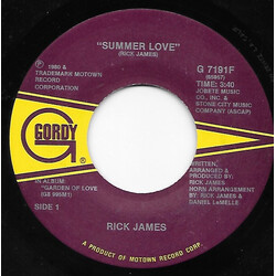 Rick James Summer Love USED VINYL 7INCH 45 RPM SINGLE