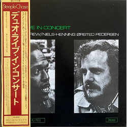 Kenny Drew Niels-Henning Ørsted Pedersen Duo Live In Concert VINYL LP