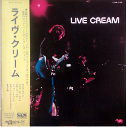 Cream (2) Live Cream VINYL LP - Reissue