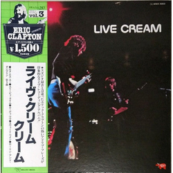 Cream (2) Live Cream VINYL LP - Reissue Japan