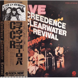 Creedence Clearwater Revival Live In Europe VINYL LP