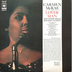 Carmen Mcrae Sings Lover Man And Other Billie Holiday Classics VINYL LP - Reissue Stereo
