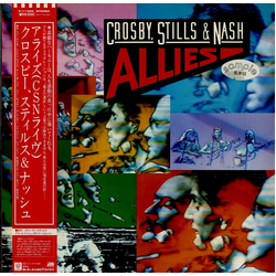 Crosby Stills & Nash Allies VINYL LP - Promo