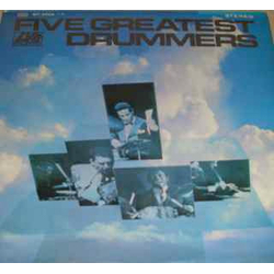 Art Blakey Elvin Jones Max Roach "Philly" Joe Jones Shelly Manne Five Greatest Drummers VINYL LP - Compilation