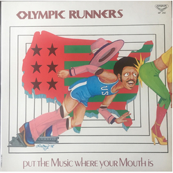 Olympic Runners Put The Music Where Your Mouth Is VINYL LP