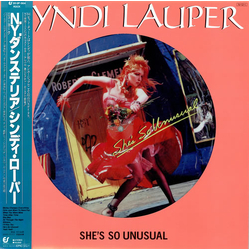 Cyndi Lauper She's So Unusual VINYL LP - Picture Disc