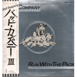 Bad Company (3) Run With The Pack VINYL LP - Stereo