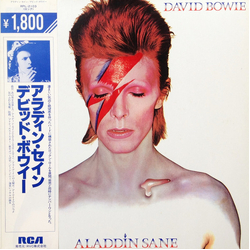 David Bowie David Bowie Aladdin Sane = アラディン・セイン VINYL LP - Reissue Stereo