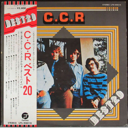 Creedence Clearwater Revival C.C.R. Best 20 VINYL LP - Compilation Stereo