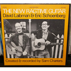 David Laibman Eric Schoenberg The New Ragtime Guitar VINYL LP - Stereo