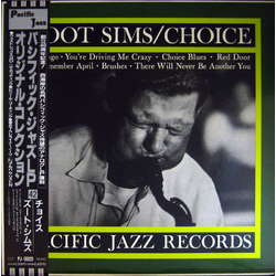 Zoot Sims Choice VINYL LP - Deluxe Edition Mono Reissue
