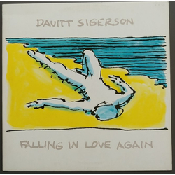 Davitt Sigerson Falling In Love Again VINYL LP - Promo