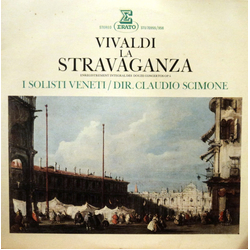Antonio Vivaldi Claudio Scimone I Solisti Veneti La Stravaganza (Enregistrement Integral Des Douze Concertos Op.4) VINYL LP