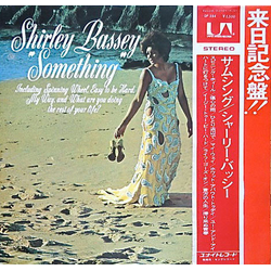Shirley Bassey Something VINYL LP - Reissue